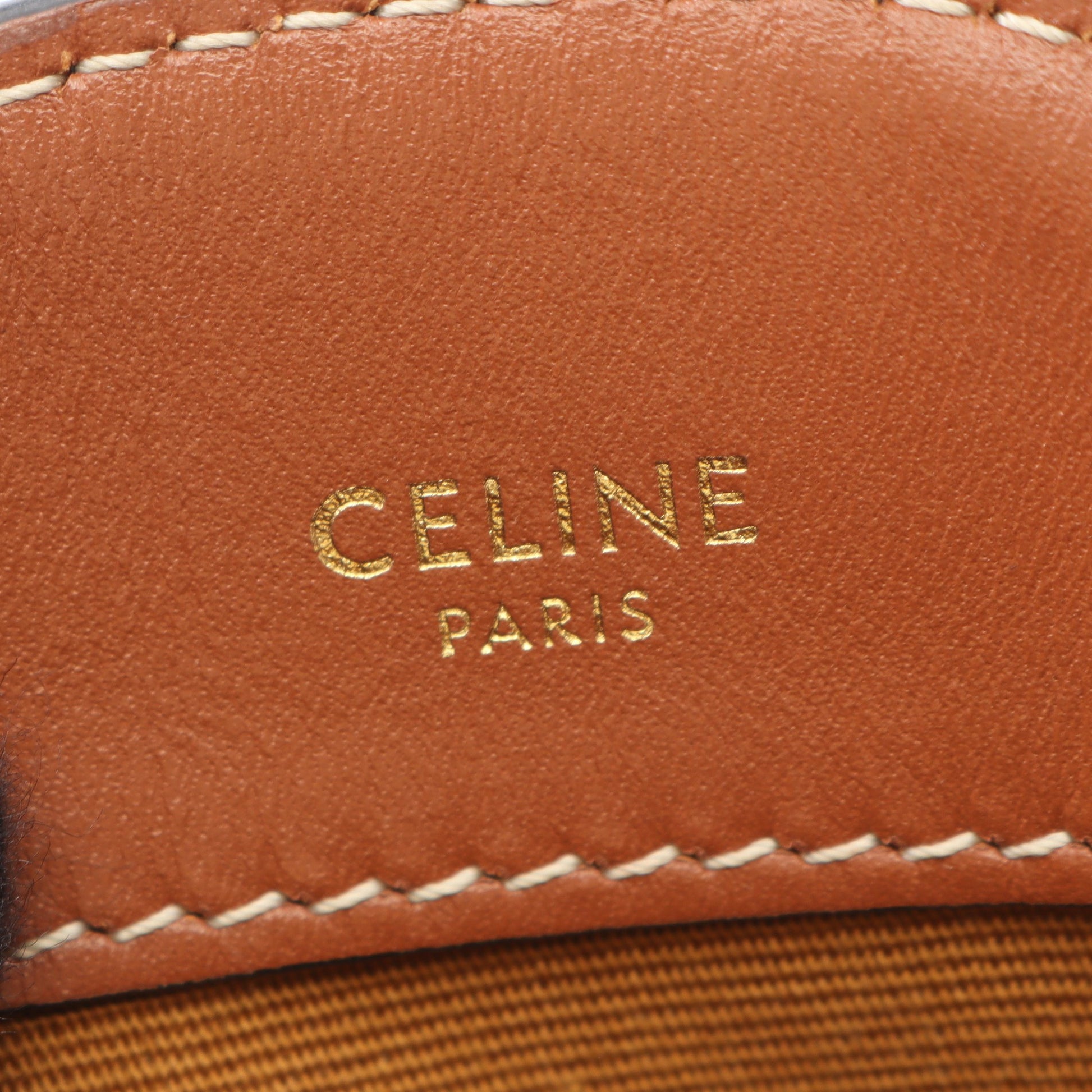 トリオンフ マールゥバッグ ショルダーバッグ PVC レザー ブラック ブラウン セリーヌ バッグ CELINE