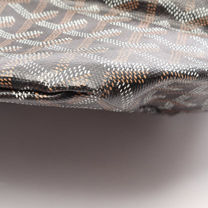 サンルイGM ハンドバッグ トートバッグ コーティングキャンバス レザー ブラック マルチカラー ゴヤール バッグ GOYARD