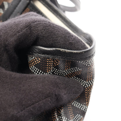 サンルイGM ハンドバッグ トートバッグ コーティングキャンバス レザー ブラック マルチカラー ゴヤール バッグ GOYARD