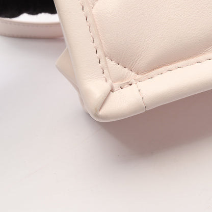 マクロ カナージュ ブックトート バッグミニ 2WAY ハンドバッグ レザー ライトピンク クリスチャンディオール バッグ Christian Dior