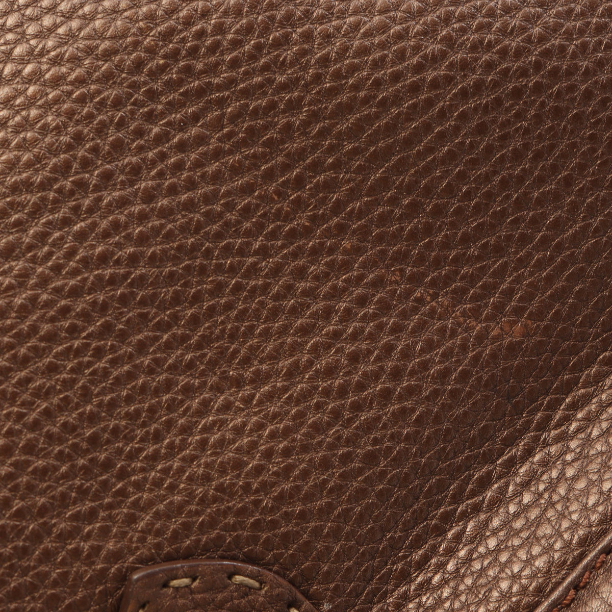 セレリア ハンドバッグ レザー ブロンズ フェンディ バッグ FENDI