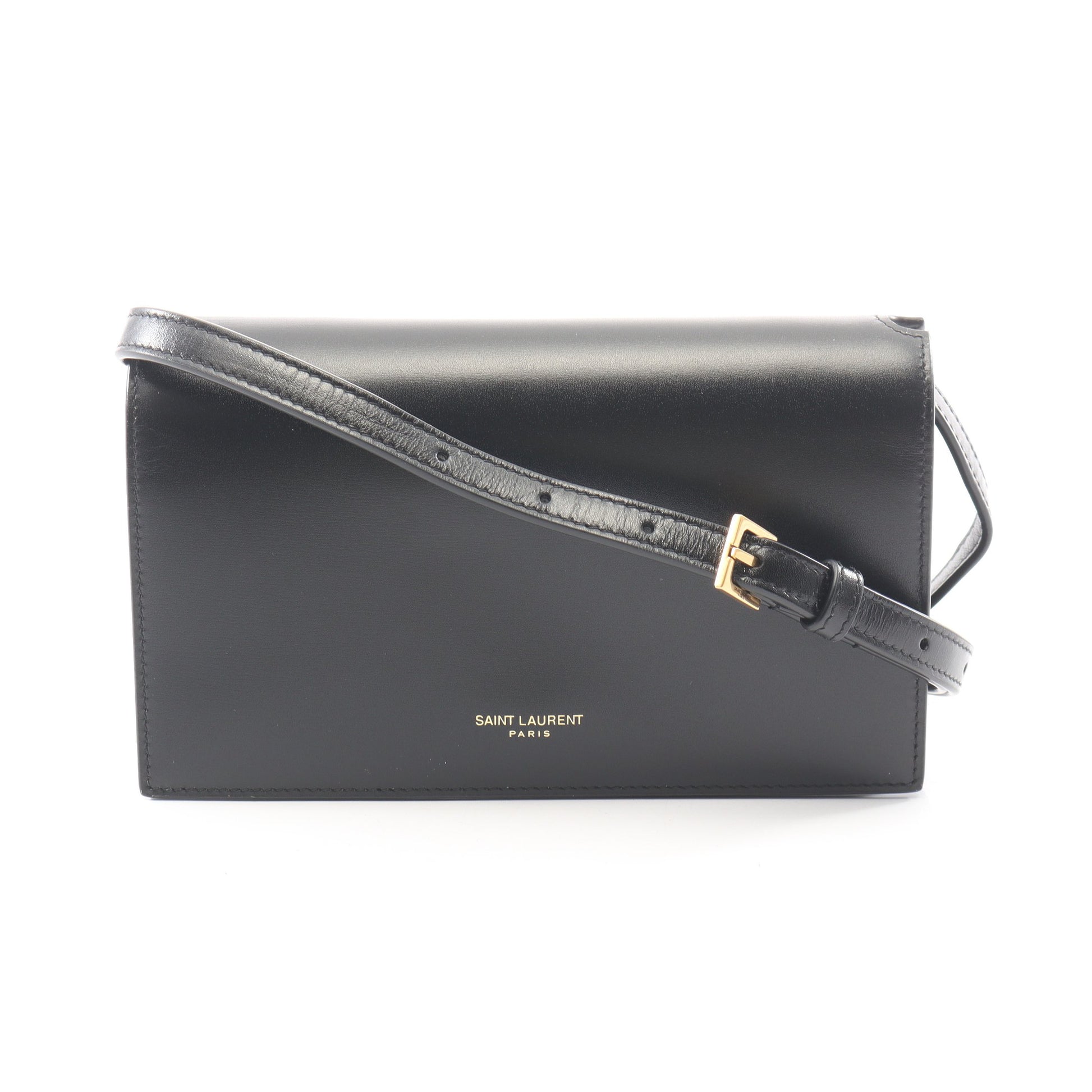 ショルダーバッグ ショルダーバッグ レザー ブラック サンローランパリ バッグ SAINT LAURENT PARIS