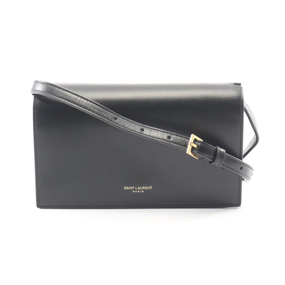 ショルダーバッグ ショルダーバッグ レザー ブラック サンローランパリ バッグ SAINT LAURENT PARIS