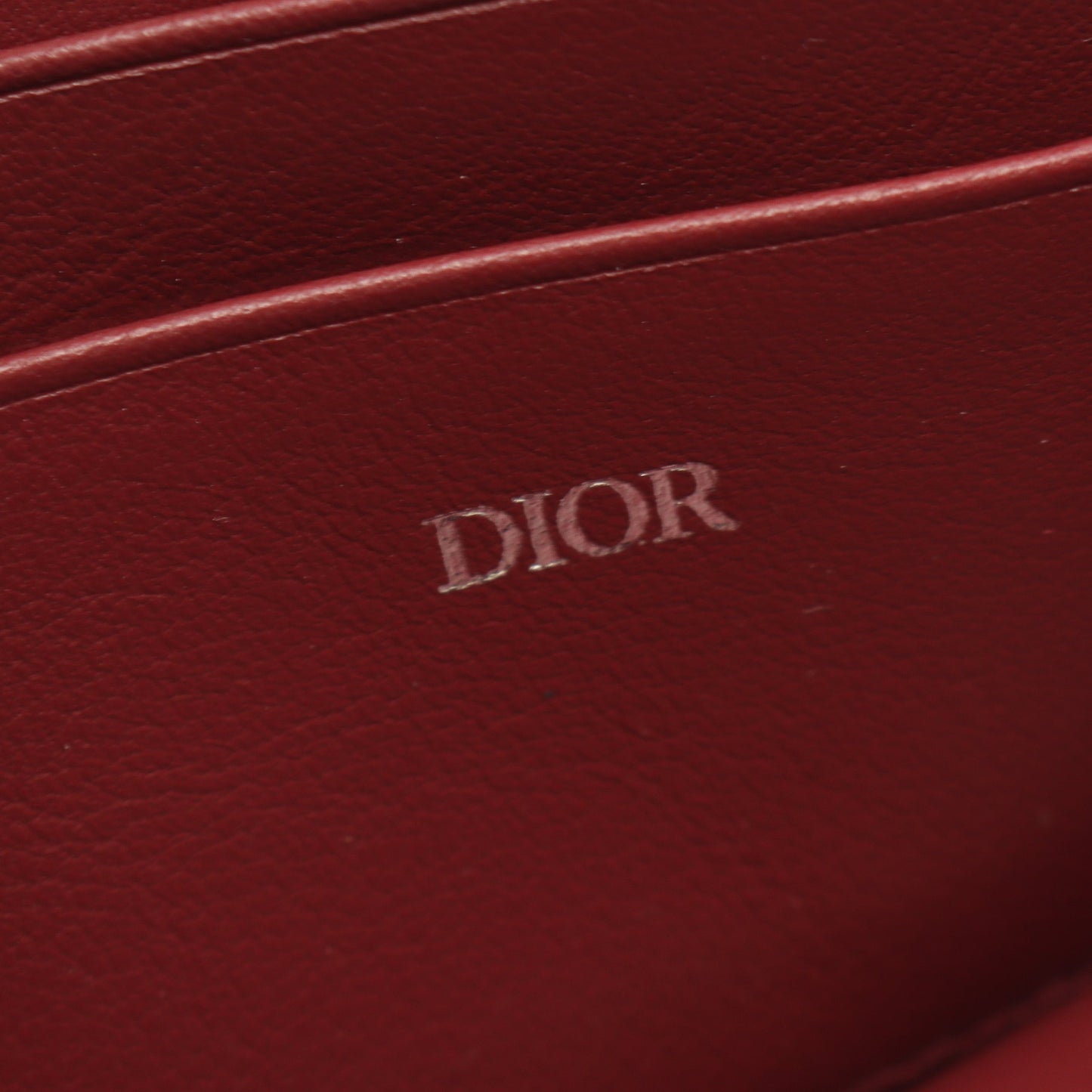 DIOR × RIMOWA パーソナルクラッチバッグ ショルダーバッグ ショルダーウォレット アルミニウム レザー ピンク ボルドー ディオール バッグ DIOR