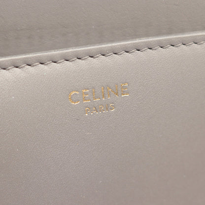 16 セーズ ミディアム 2WAY ハンドバッグ レザー グレー セリーヌ バッグ CELINE