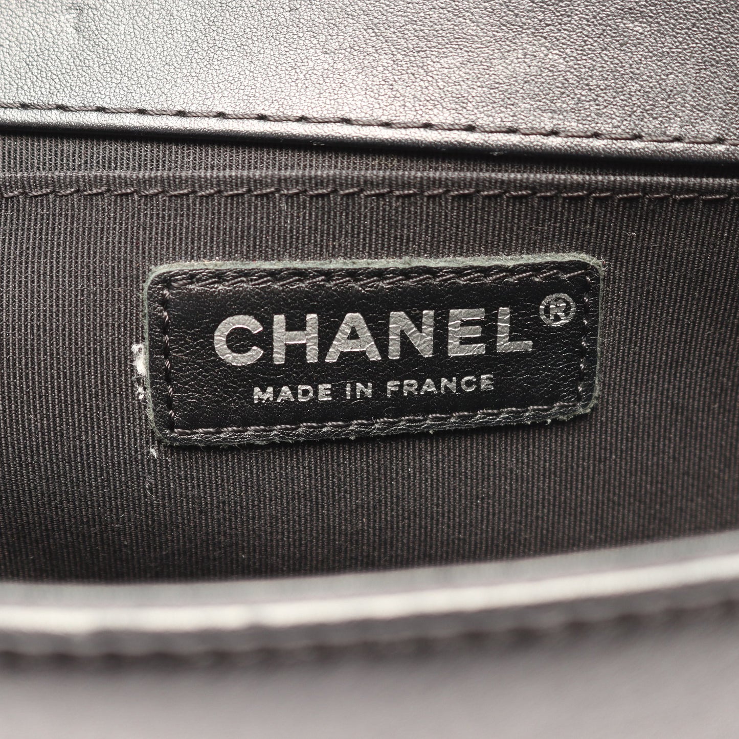 ボーイシャネル チェーンショルダーバッグ レザー ブラック シルバー金具 シャネル バッグ CHANEL