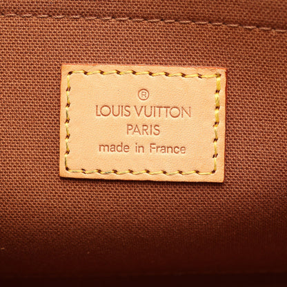 ポパンクール モノグラム ハンドバッグ PVC レザー ブラウン ルイヴィトン バッグ LOUIS VUITTON