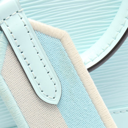 アルマBB エピ シーサイド 2WAY ハンドバッグ レザー ライトブルー ルイヴィトン バッグ LOUIS VUITTON
