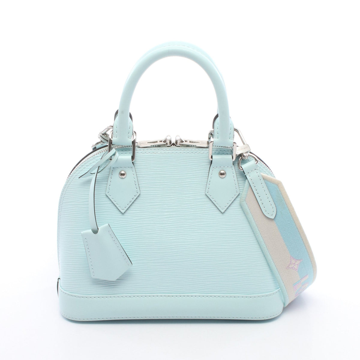 アルマBB エピ シーサイド 2WAY ハンドバッグ レザー ライトブルー ルイヴィトン バッグ LOUIS VUITTON