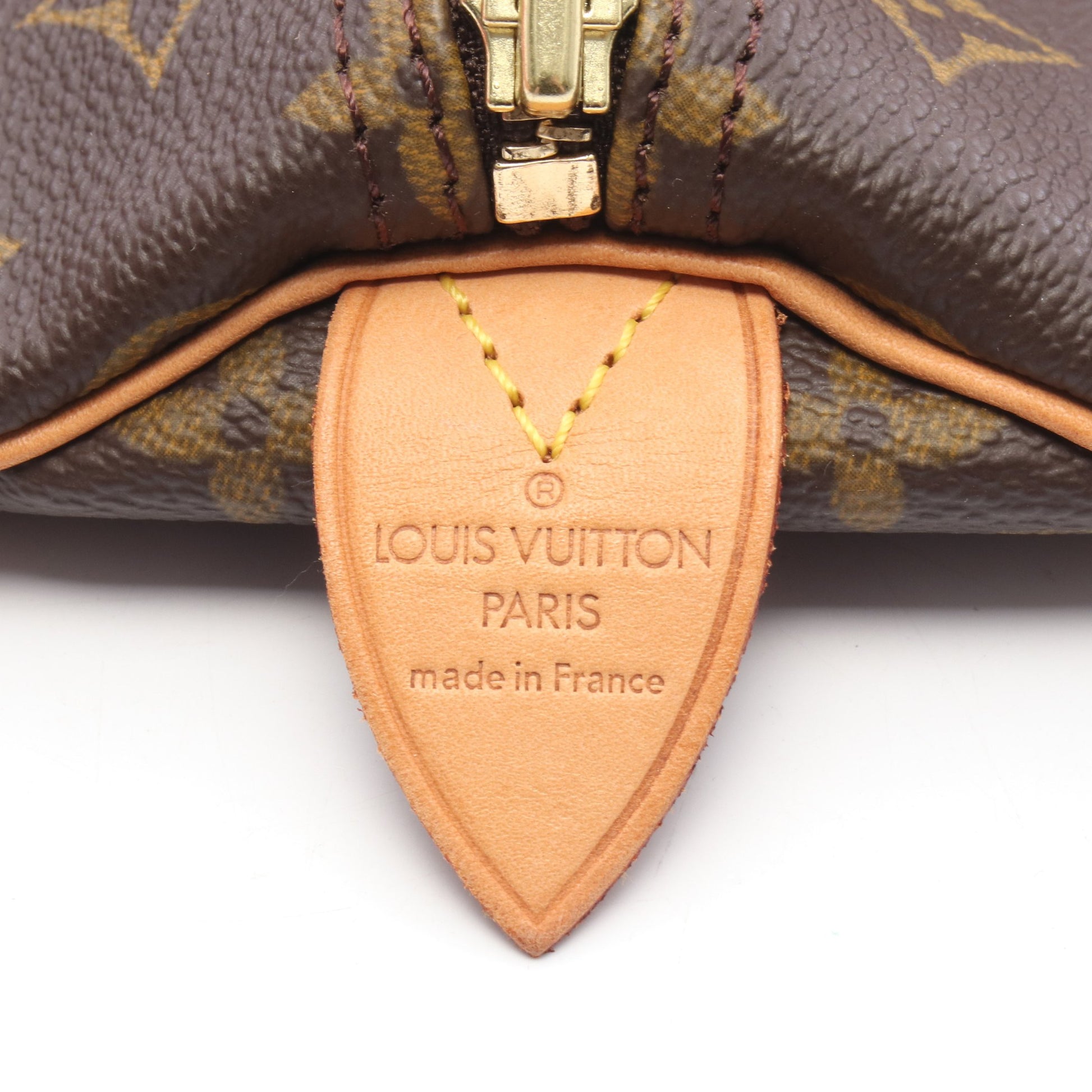 スピーディ30 モノグラム ハンドバッグ PVC レザー ブラウン ルイヴィトン バッグ LOUIS VUITTON