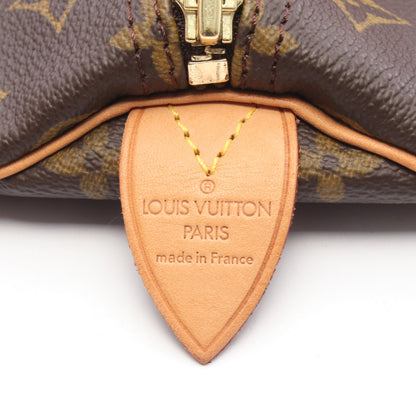 スピーディ30 モノグラム ハンドバッグ PVC レザー ブラウン ルイヴィトン バッグ LOUIS VUITTON