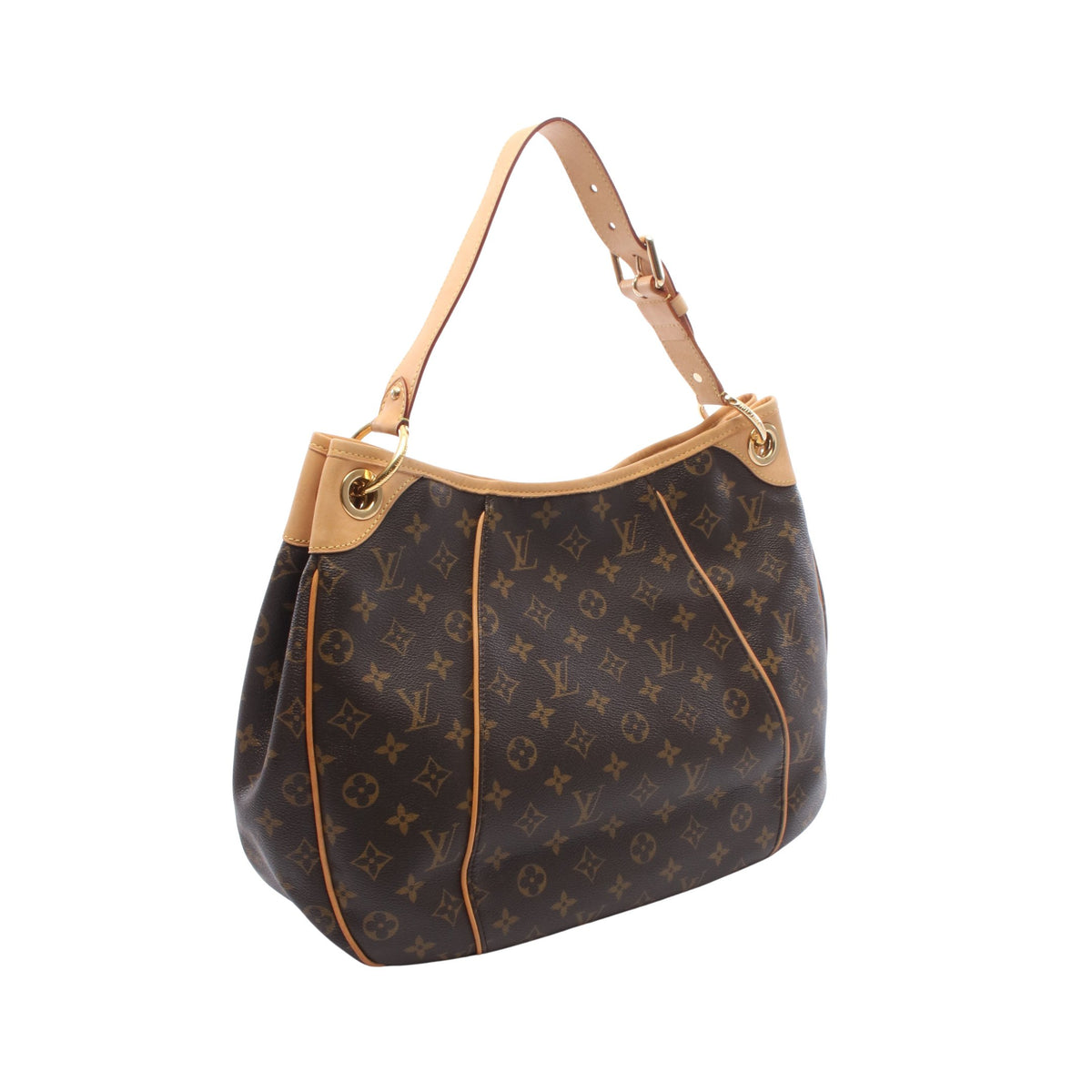 ガリエラPM モノグラム ワンショルダーバッグ PVC レザー ブラウン ルイヴィトン バッグ LOUIS VUITTON
