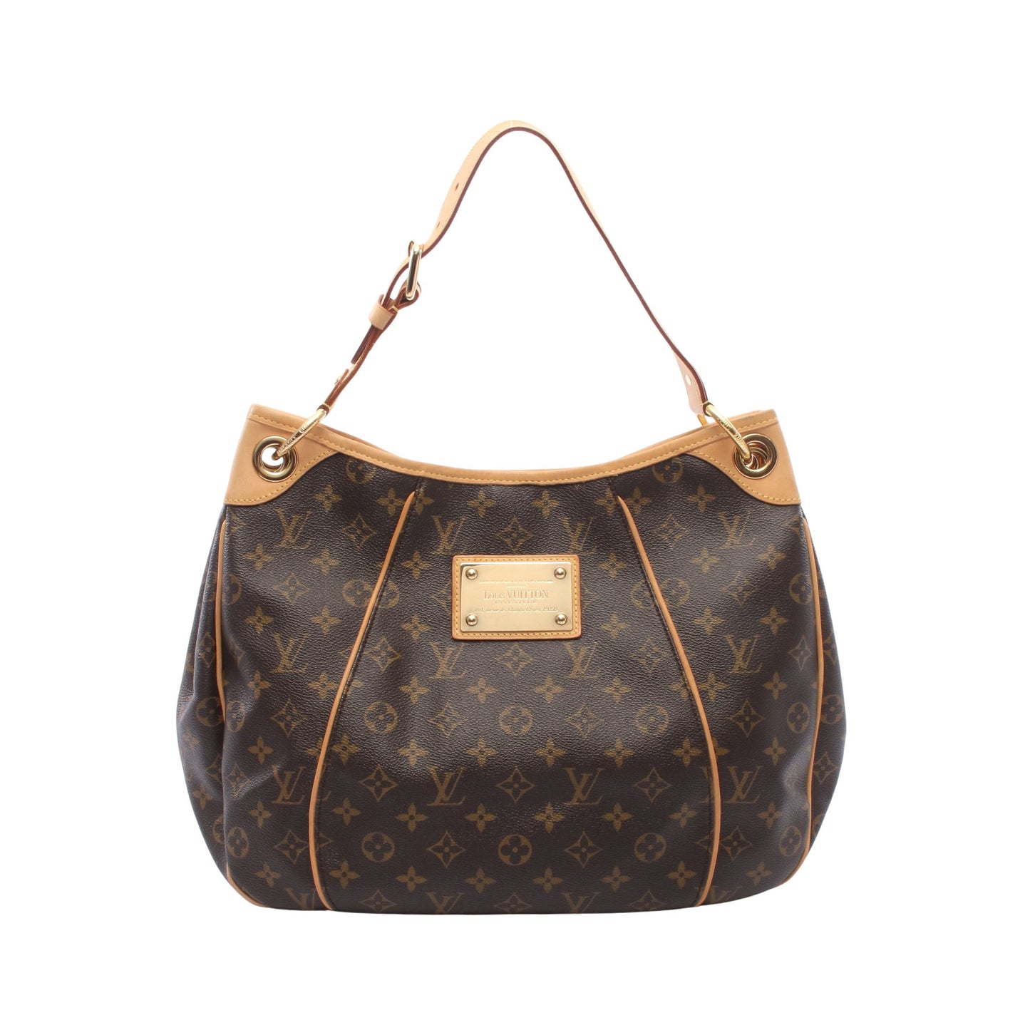 ガリエラPM モノグラム ワンショルダーバッグ PVC レザー ブラウン ルイヴィトン バッグ LOUIS VUITTON