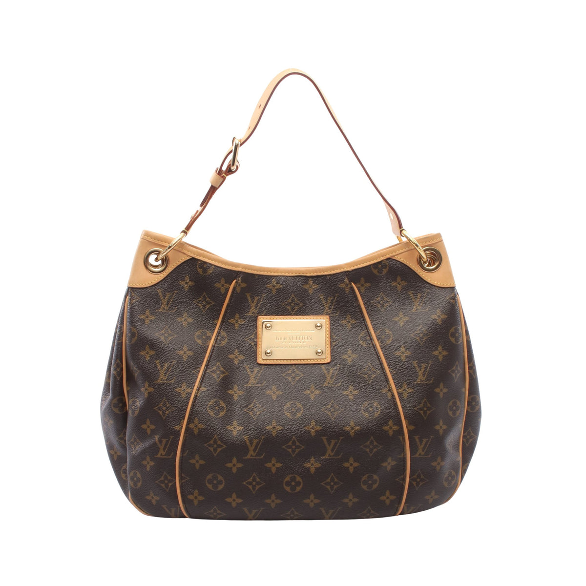 ガリエラPM モノグラム ワンショルダーバッグ PVC レザー ブラウン ルイヴィトン バッグ LOUIS VUITTON