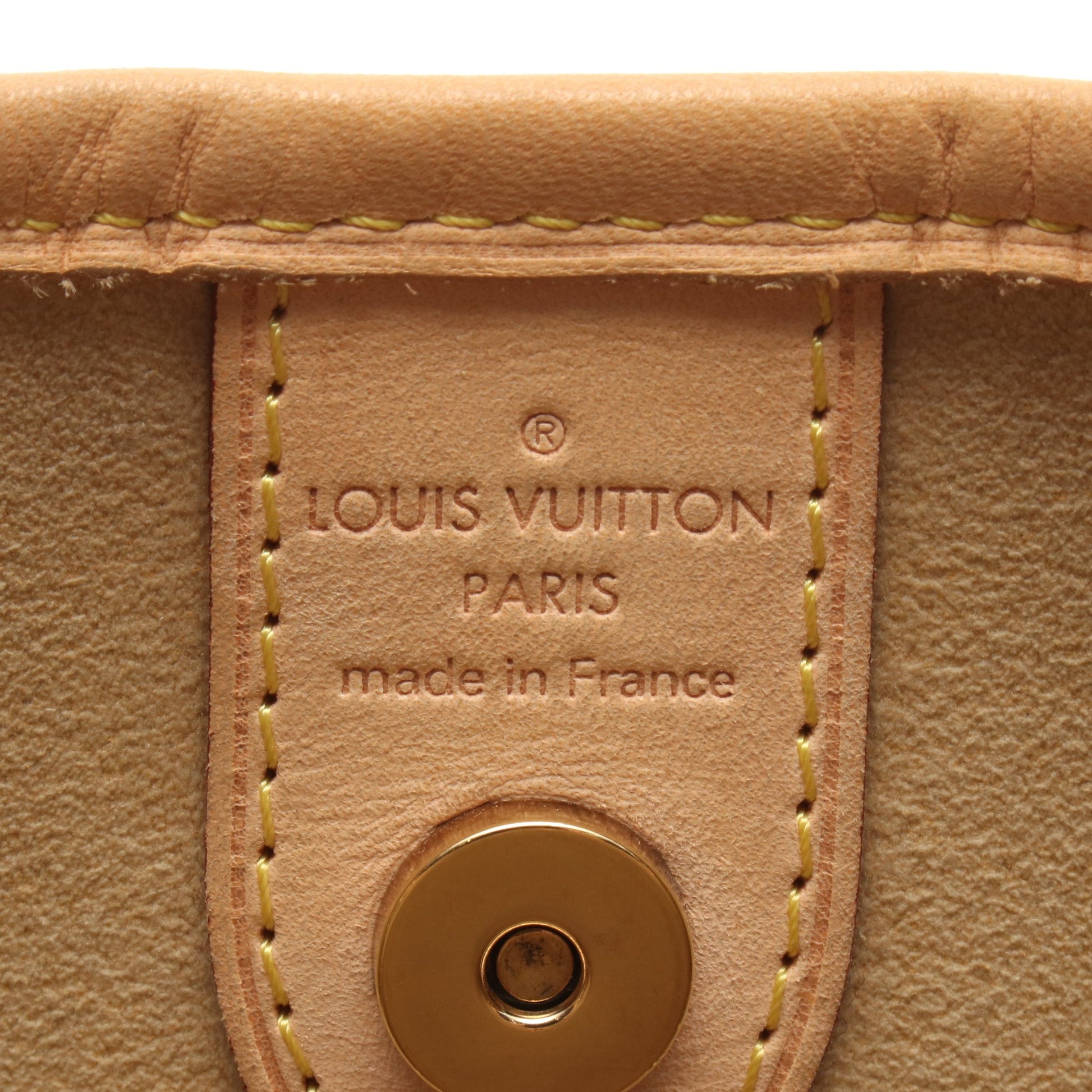 ガリエラPM モノグラム ワンショルダーバッグ PVC レザー ブラウン ルイヴィトン バッグ LOUIS VUITTON