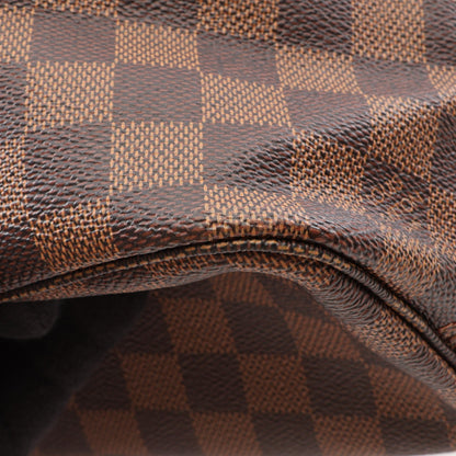 ネヴァーフルPM ダミエエベヌ ハンドバッグ トートバッグ PVC レザー ブラウン ルイヴィトン バッグ LOUIS VUITTON