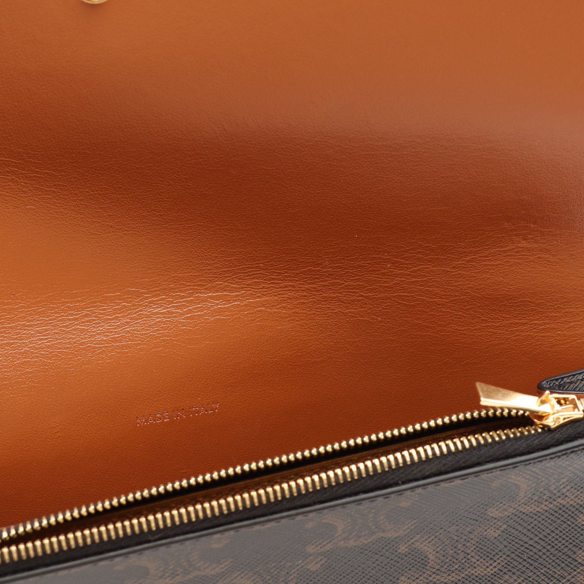 TAN タン トリオンフ ショルダーウォレット PVC レザー ブラック ブラウン セリーヌ バッグ CELINE