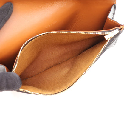 TAN タン トリオンフ ショルダーウォレット PVC レザー ブラック ブラウン セリーヌ バッグ CELINE