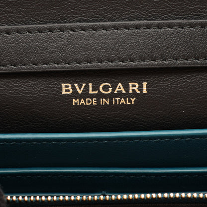 インフィニートゥム チェーンウォレット レザー ブラック ブルガリ バッグ BVLGARI