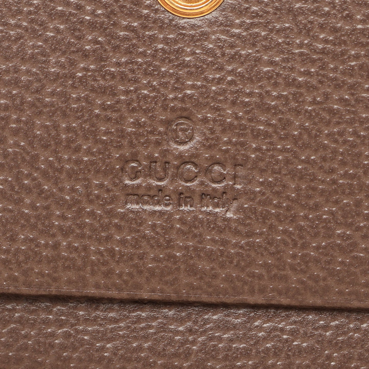 オフィディア GGスプリーム 二つ折り財布 PVC レザー ブラウン グレーベージュ グリーン グッチ 財布・小物 GUCCI