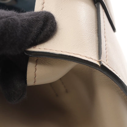CITY CALF 2WAY ハンドバッグ レザー グレーベージュ プラダ バッグ PRADA