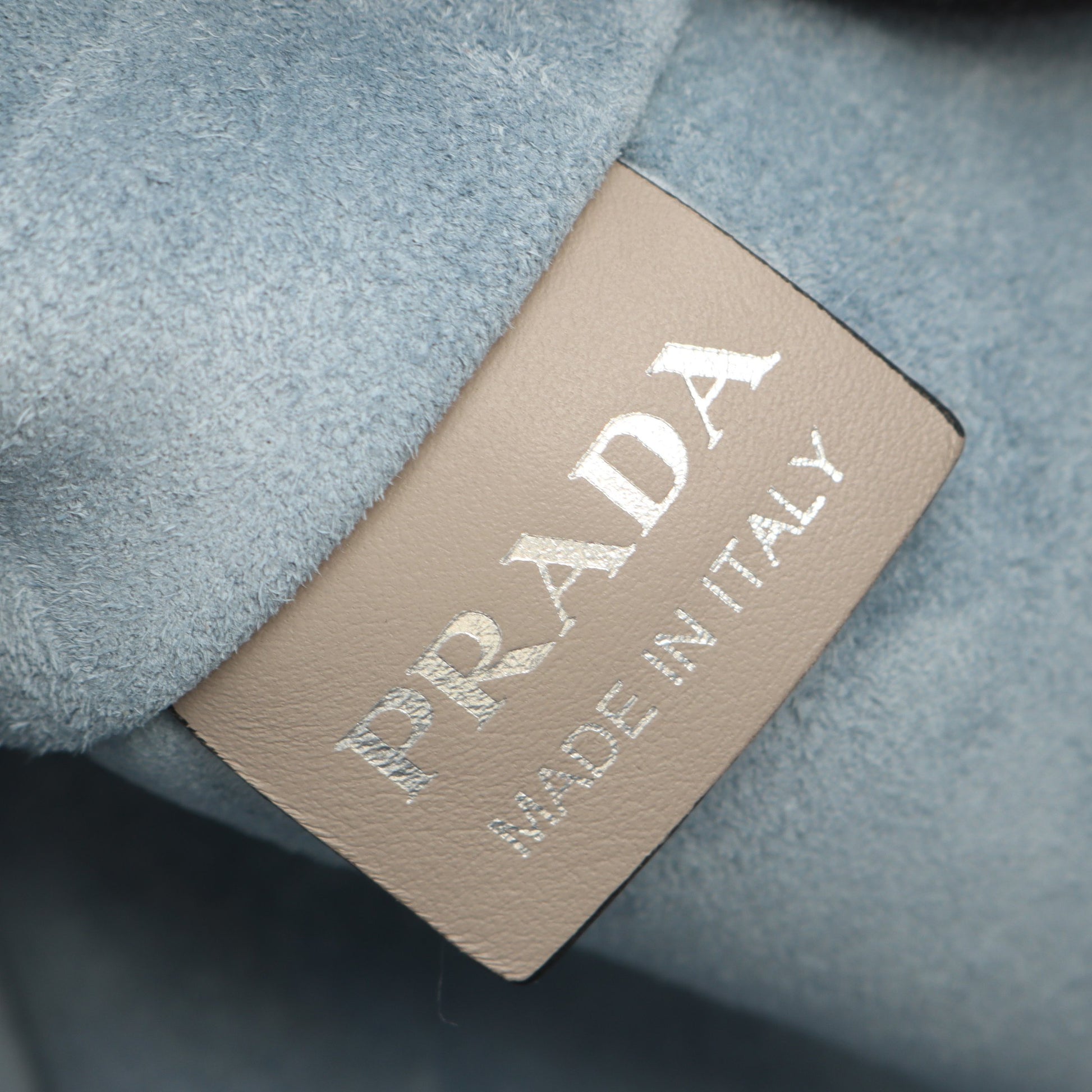 CITY CALF 2WAY ハンドバッグ レザー グレーベージュ プラダ バッグ PRADA