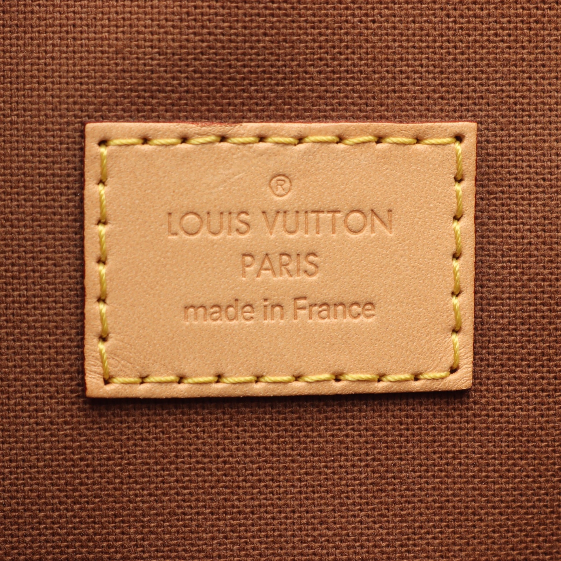 サックアド ボスフォール モノグラム バックパック リュックサック PVC レザー ブラウン ルイヴィトン バッグ LOUIS VUITTON