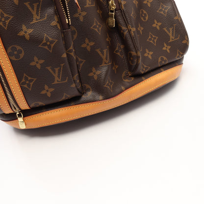 サックアド ボスフォール モノグラム バックパック リュックサック PVC レザー ブラウン ルイヴィトン バッグ LOUIS VUITTON