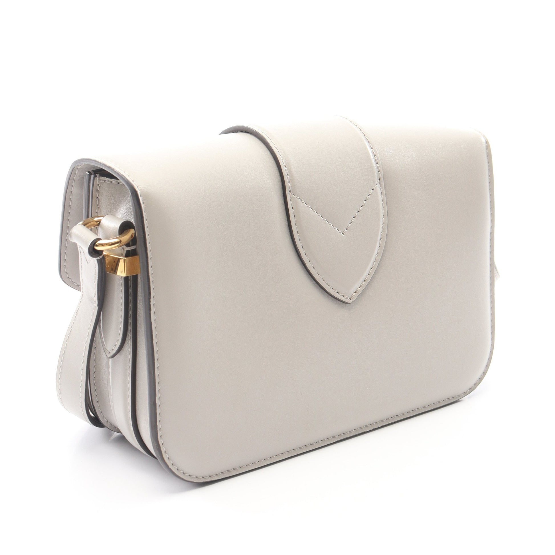 LV PONT 9 LVポンヌフ ショルダーバッグ レザー グレー ルイヴィトン バッグ LOUIS VUITTON