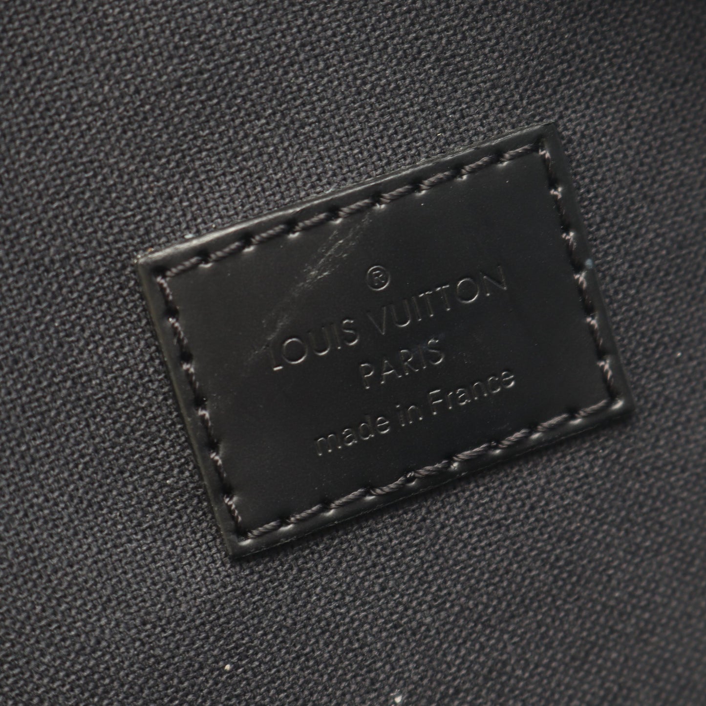 ミカエル ダミエグラフィット バックパック リュックサック PVC レザー ブラック ルイヴィトン バッグ LOUIS VUITTON