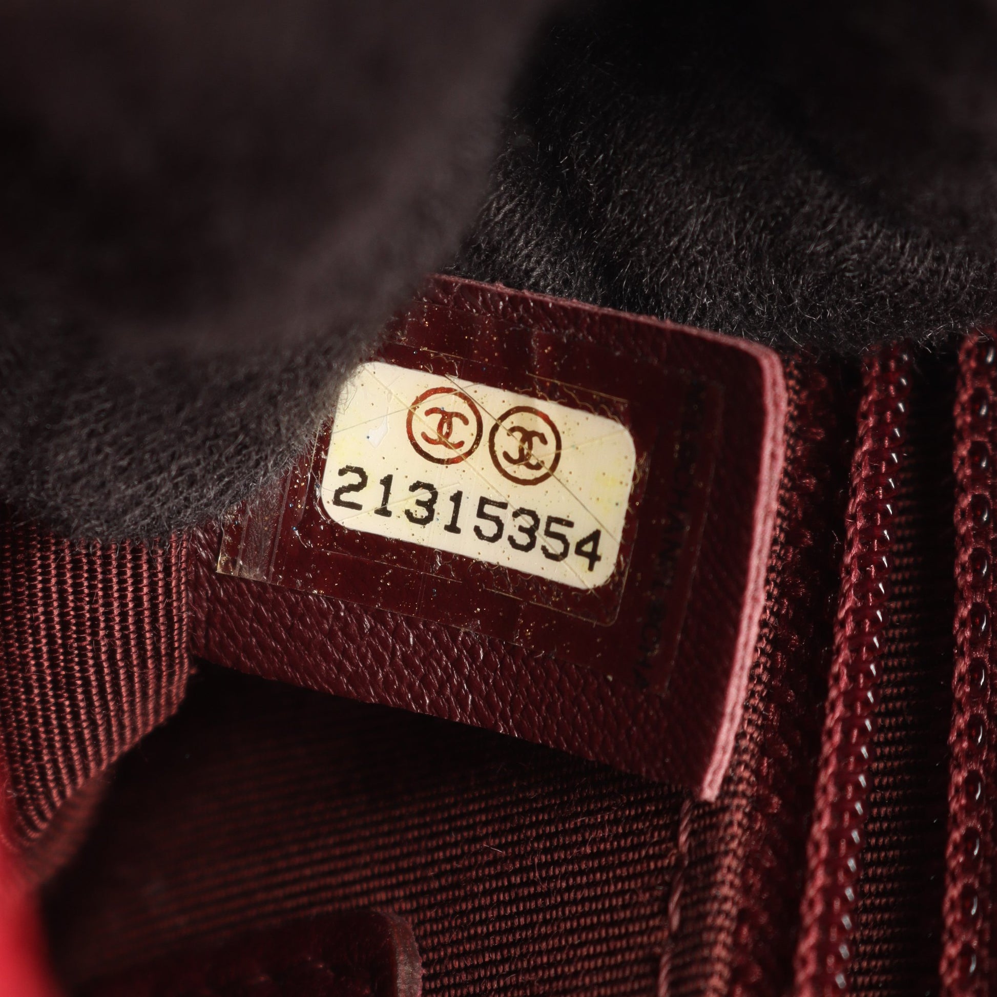 マトラッセ スモール チェーンショルダーバッグ レザー ウール レッド シルバー金具 シャネル バッグ CHANEL