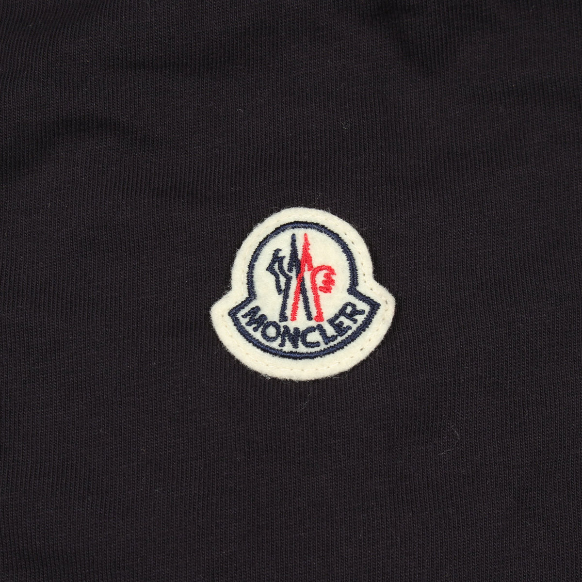 ロゴプリント クルーネック 半袖Tシャツ コットン ダークネイビー マルチカラー モンクレール トップス MONCLER