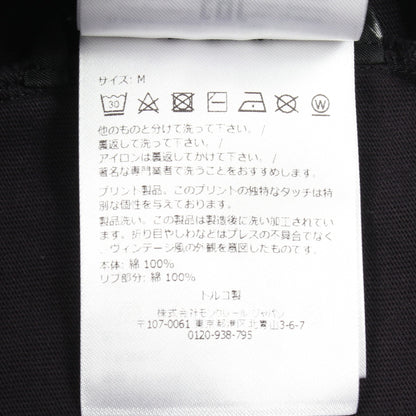 ロゴプリント クルーネック 半袖Tシャツ コットン ダークネイビー マルチカラー モンクレール トップス MONCLER