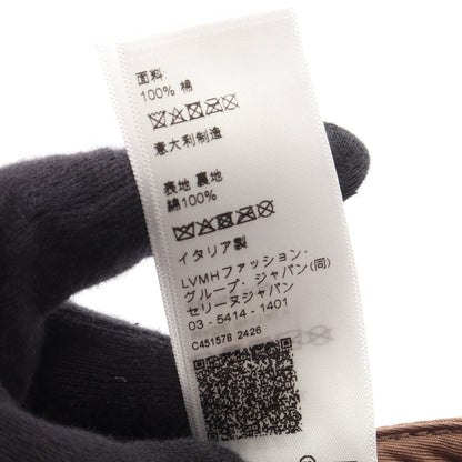 トリオンフ ベースボールキャップ 帽子 コットン ブラウン セリーヌ