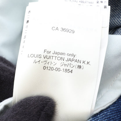 デニムパンツ コットン ライトブルー ルイヴィトン