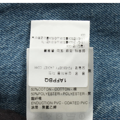 デニムジャケット コットン ライトブルー ルイヴィトン
