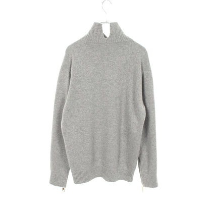 ハイネック ニット カシミヤ コットン グレー ルイヴィトン