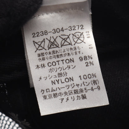TRUCKER CAP メッシュ キャップ 帽子 コットン ブラック クロムハーツ