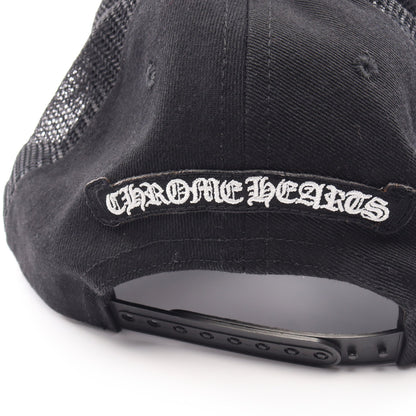 TRUCKER CAP メッシュ キャップ 帽子 コットン ブラック クロムハーツ
