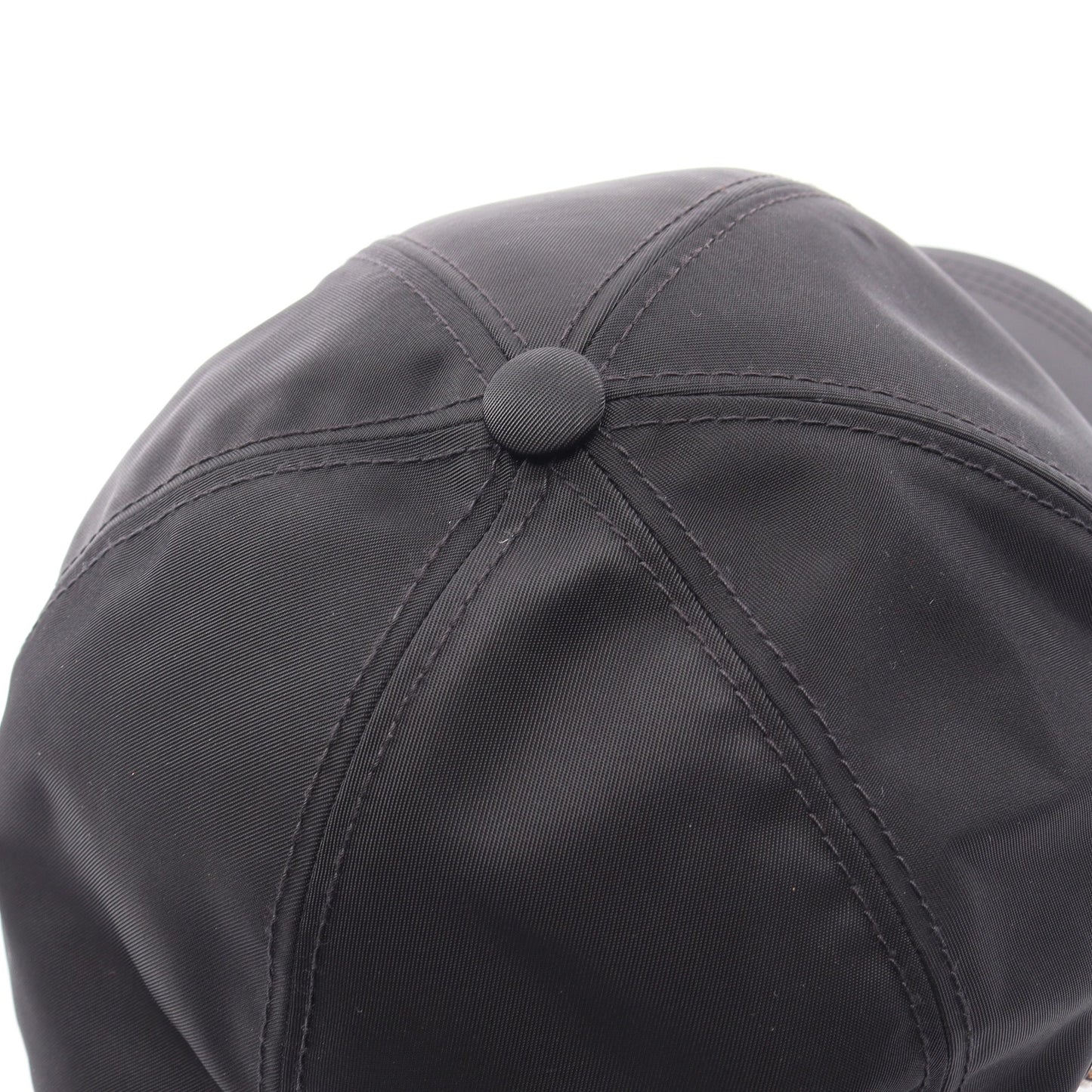 Re-Nylon キャップ 帽子 ナイロン ブラック プラダ