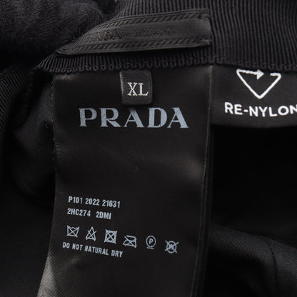 Re-Nylon キャップ 帽子 ナイロン ブラック プラダ