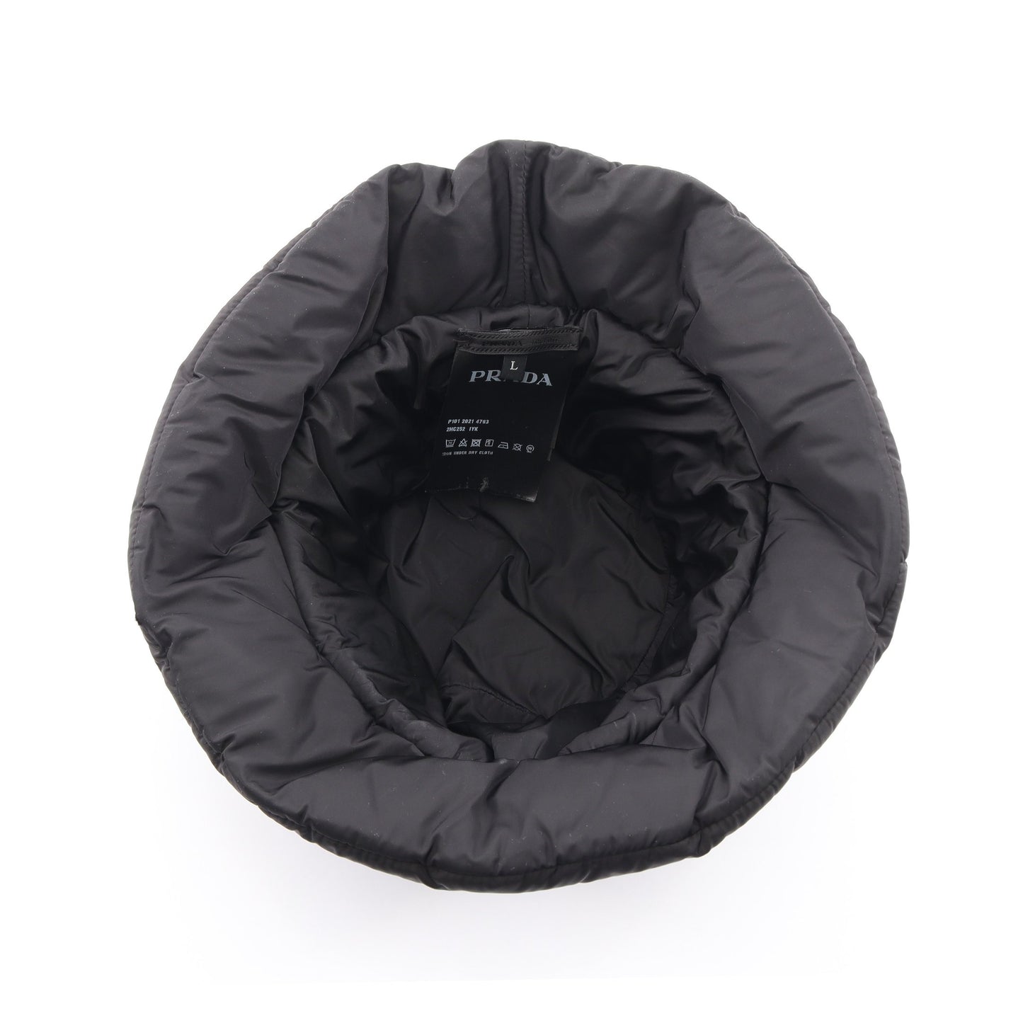 Re-Nylon バケット ハット ナイロン ブラック プラダ