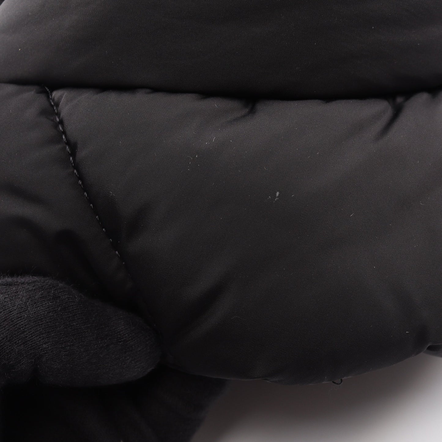 Re-Nylon バケット ハット ナイロン ブラック プラダ