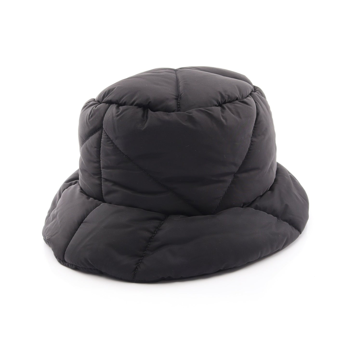 Re-Nylon バケット ハット ナイロン ブラック プラダ