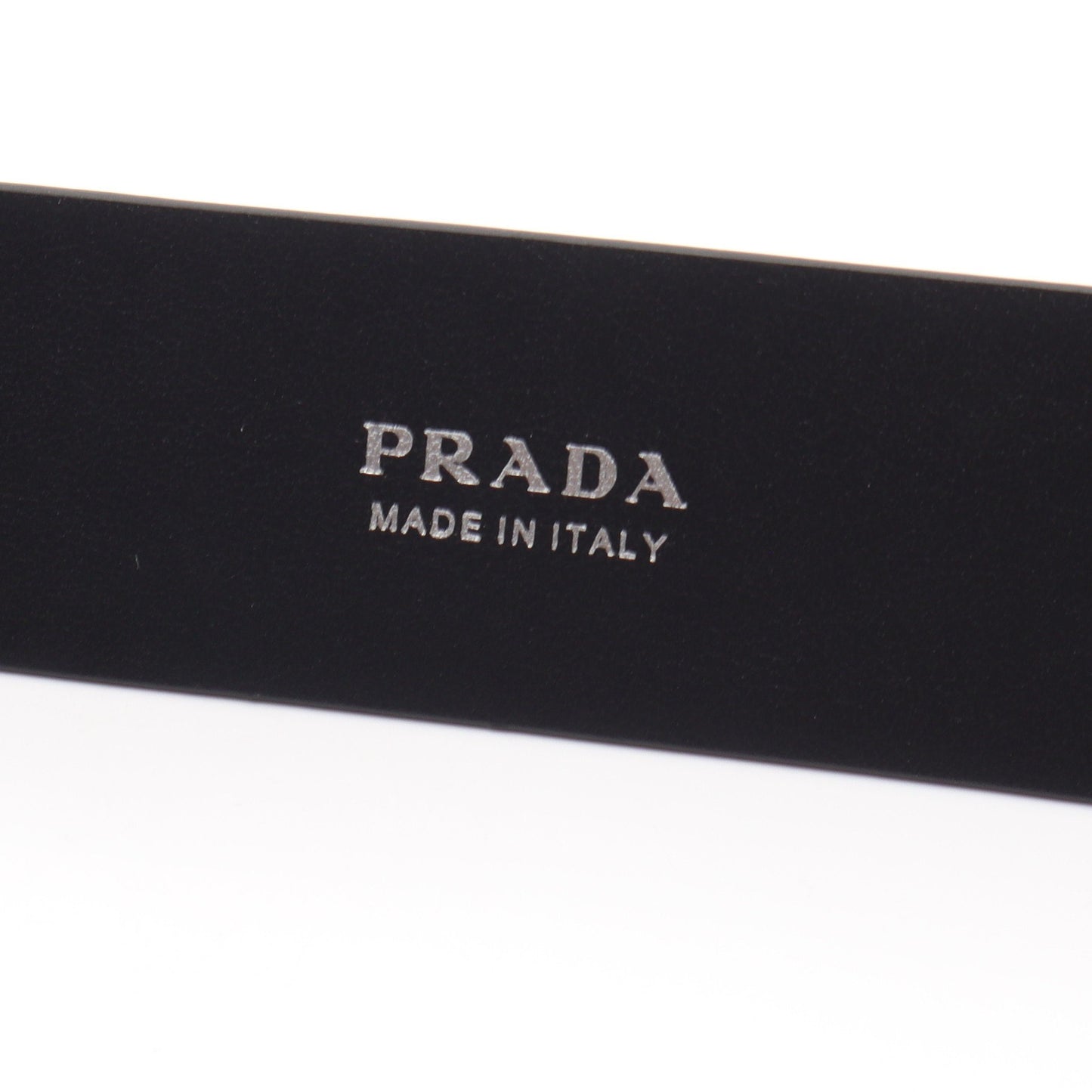 ベルト サフィアーノレザー ブラック プラダ 財布・小物 PRADA