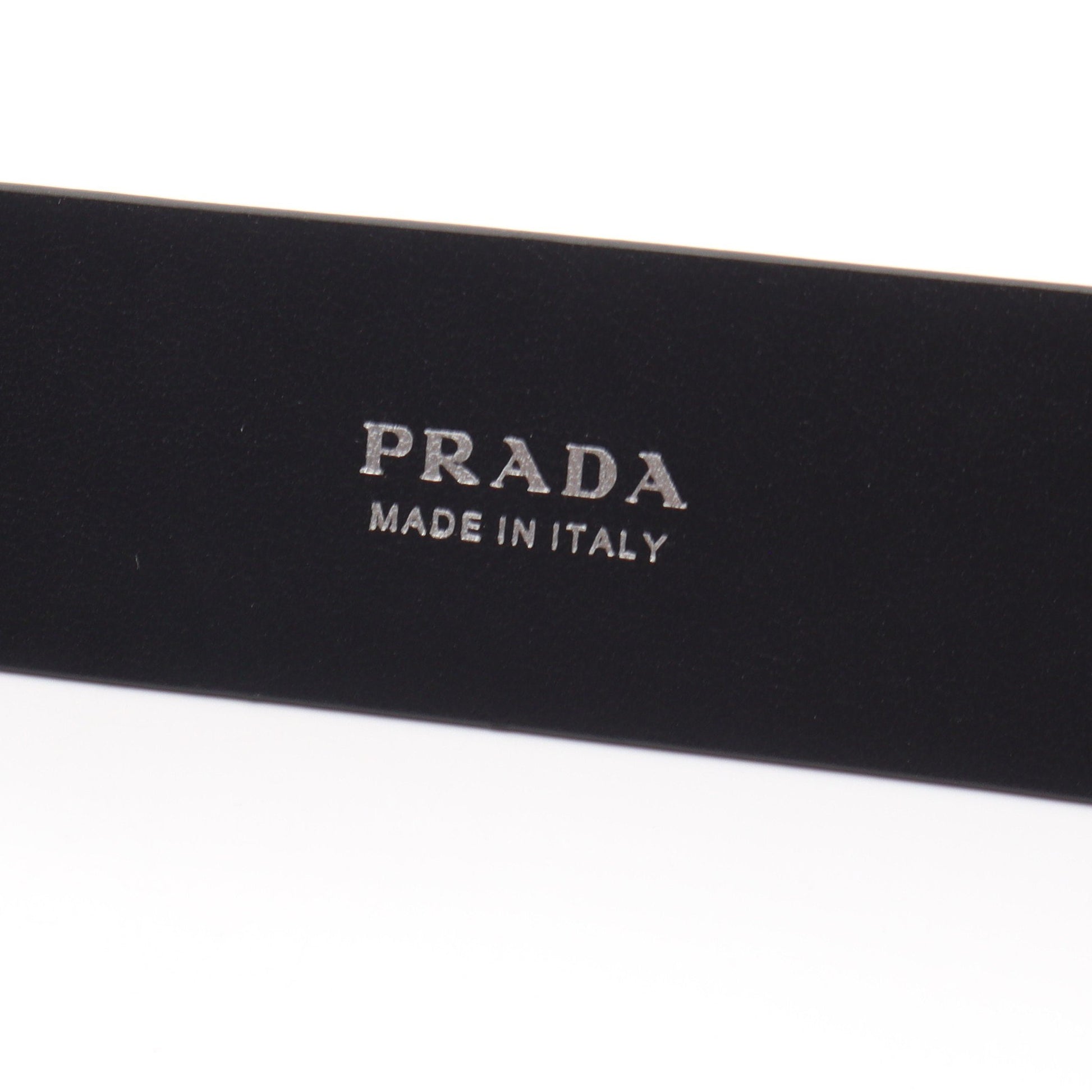 ベルト サフィアーノレザー ブラック プラダ 財布・小物 PRADA