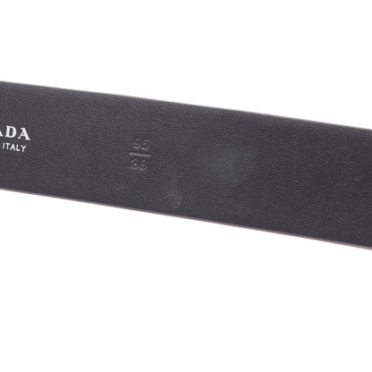 ベルト サフィアーノレザー ブラック プラダ 財布・小物 PRADA