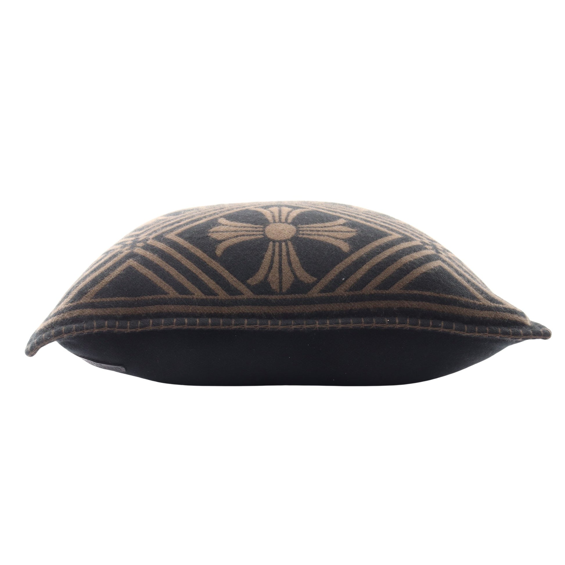 CHクロス クッション インテリア カシミヤ ブラック ダークブラウン クロムハーツ 財布・小物 Chrome Hearts