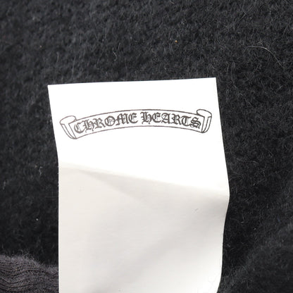 CHクロス クッション インテリア カシミヤ ブラック ダークブラウン クロムハーツ 財布・小物 Chrome Hearts