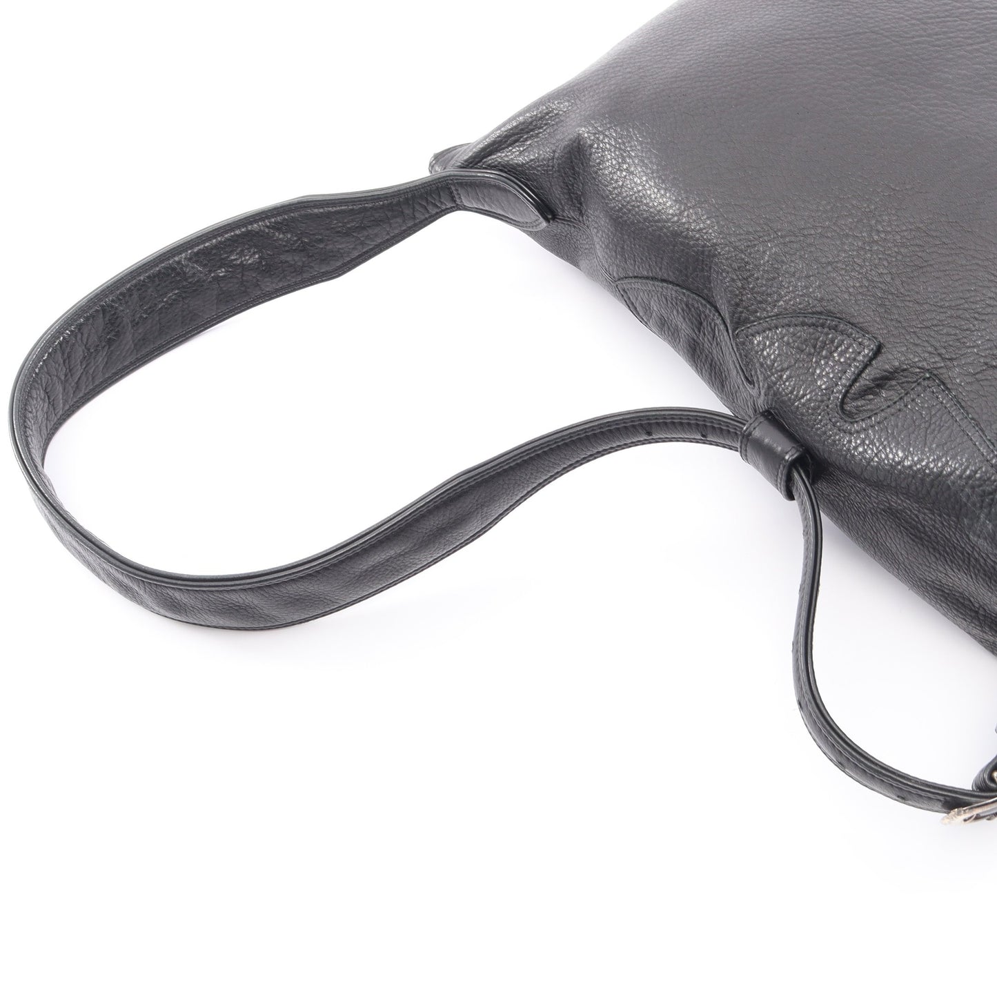 LELO SM CEME STRP ショルダーバッグ レザー ブラック クロムハーツ